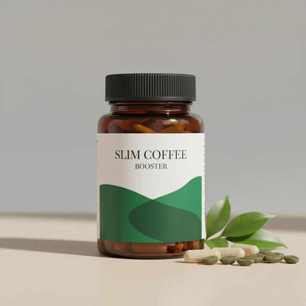 Slim Coffee Booster supplement box - plant extract supplement for everyday energy UK